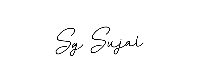 Create a beautiful signature design for name Sg Sujal. With this signature (BallpointsItalic-DORy9) fonts, you can make a handwritten signature for free. Sg Sujal signature style 11 images and pictures png