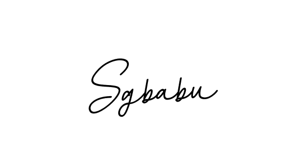 Once you've used our free online signature maker to create your best signature BallpointsItalic-DORy9 style, it's time to enjoy all of the benefits that Sgbabu name signing documents. Sgbabu signature style 11 images and pictures png
