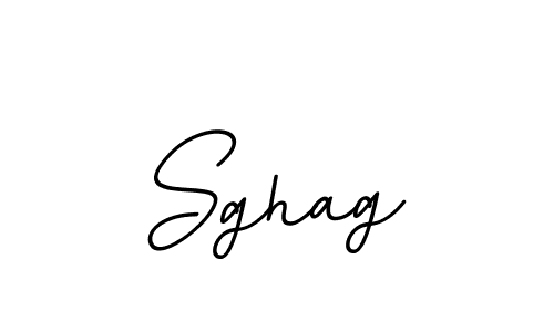Create a beautiful signature design for name Sghag. With this signature (BallpointsItalic-DORy9) fonts, you can make a handwritten signature for free. Sghag signature style 11 images and pictures png