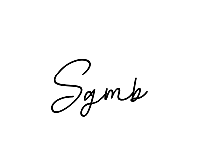 Use a signature maker to create a handwritten signature online. With this signature software, you can design (BallpointsItalic-DORy9) your own signature for name Sgmb. Sgmb signature style 11 images and pictures png