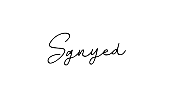 How to make Sgnyed signature? BallpointsItalic-DORy9 is a professional autograph style. Create handwritten signature for Sgnyed name. Sgnyed signature style 11 images and pictures png
