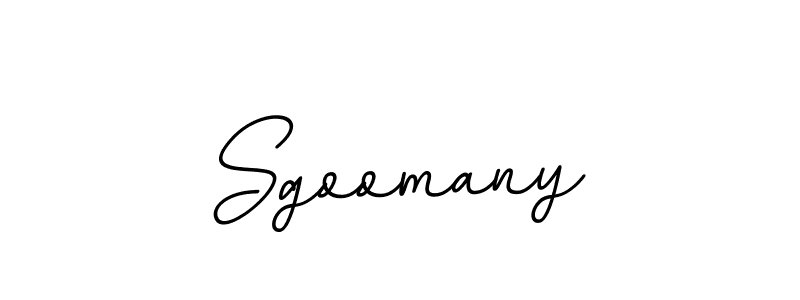 The best way (BallpointsItalic-DORy9) to make a short signature is to pick only two or three words in your name. The name Sgoomany include a total of six letters. For converting this name. Sgoomany signature style 11 images and pictures png