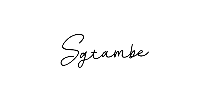 Make a beautiful signature design for name Sgtambe. Use this online signature maker to create a handwritten signature for free. Sgtambe signature style 11 images and pictures png