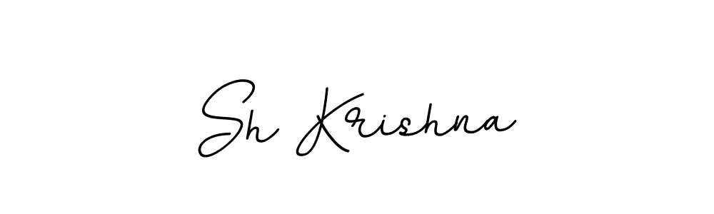 It looks lik you need a new signature style for name Sh Krishna. Design unique handwritten (BallpointsItalic-DORy9) signature with our free signature maker in just a few clicks. Sh Krishna signature style 11 images and pictures png