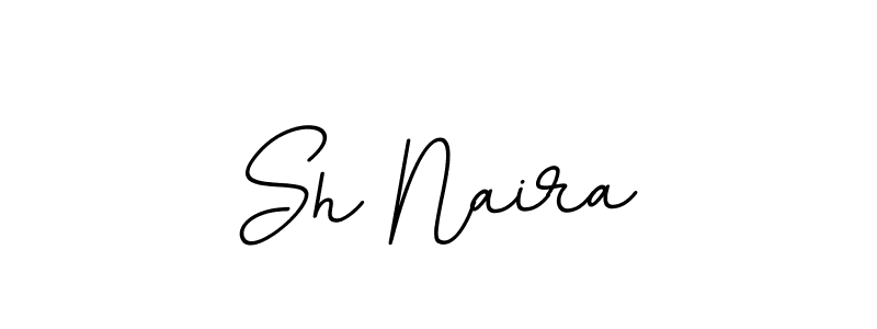How to make Sh Naira signature? BallpointsItalic-DORy9 is a professional autograph style. Create handwritten signature for Sh Naira name. Sh Naira signature style 11 images and pictures png