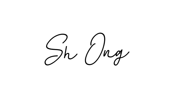 Make a beautiful signature design for name Sh Ong. With this signature (BallpointsItalic-DORy9) style, you can create a handwritten signature for free. Sh Ong signature style 11 images and pictures png