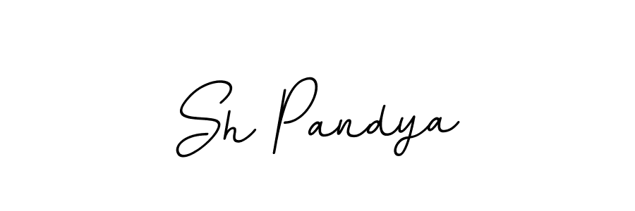 You should practise on your own different ways (BallpointsItalic-DORy9) to write your name (Sh Pandya) in signature. don't let someone else do it for you. Sh Pandya signature style 11 images and pictures png