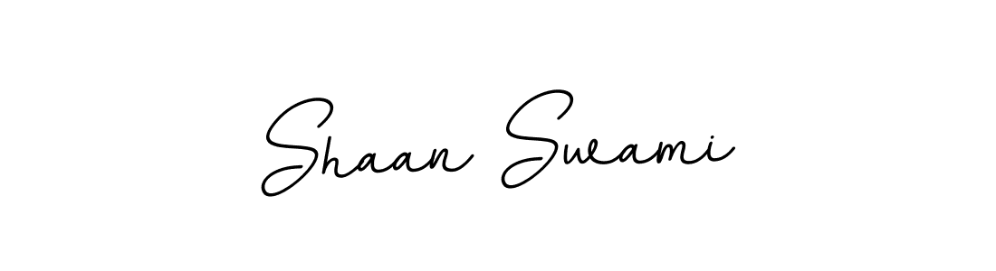 Create a beautiful signature design for name Shaan Swami. With this signature (BallpointsItalic-DORy9) fonts, you can make a handwritten signature for free. Shaan Swami signature style 11 images and pictures png