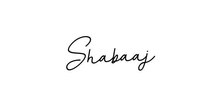 How to make Shabaaj name signature. Use BallpointsItalic-DORy9 style for creating short signs online. This is the latest handwritten sign. Shabaaj signature style 11 images and pictures png