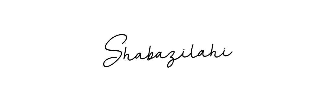 The best way (BallpointsItalic-DORy9) to make a short signature is to pick only two or three words in your name. The name Shabazilahi include a total of six letters. For converting this name. Shabazilahi signature style 11 images and pictures png