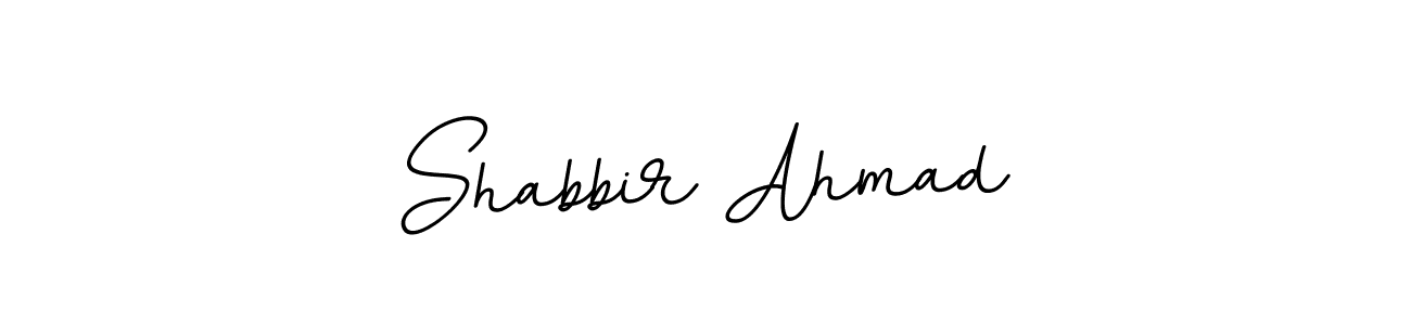 This is the best signature style for the Shabbir Ahmad name. Also you like these signature font (BallpointsItalic-DORy9). Mix name signature. Shabbir Ahmad signature style 11 images and pictures png