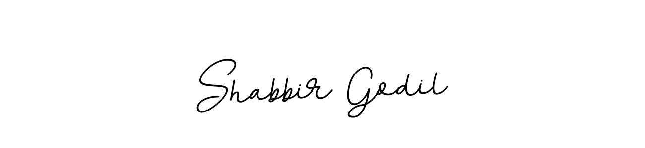 Create a beautiful signature design for name Shabbir Godil. With this signature (BallpointsItalic-DORy9) fonts, you can make a handwritten signature for free. Shabbir Godil signature style 11 images and pictures png