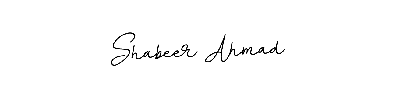 if you are searching for the best signature style for your name Shabeer Ahmad. so please give up your signature search. here we have designed multiple signature styles  using BallpointsItalic-DORy9. Shabeer Ahmad signature style 11 images and pictures png