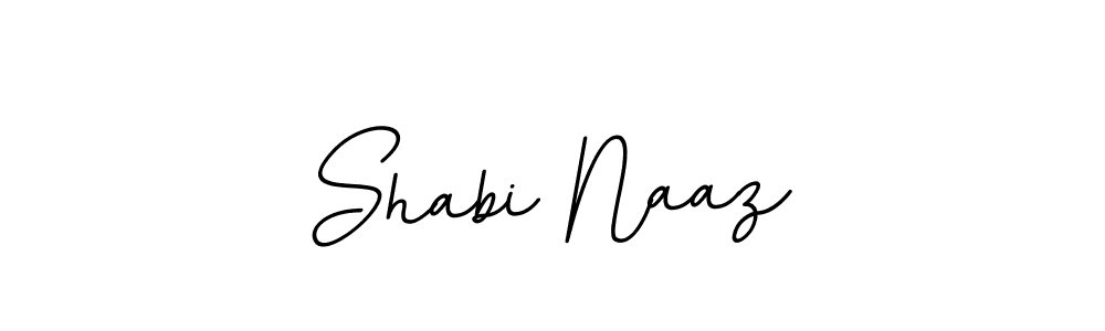 The best way (BallpointsItalic-DORy9) to make a short signature is to pick only two or three words in your name. The name Shabi Naaz include a total of six letters. For converting this name. Shabi Naaz signature style 11 images and pictures png