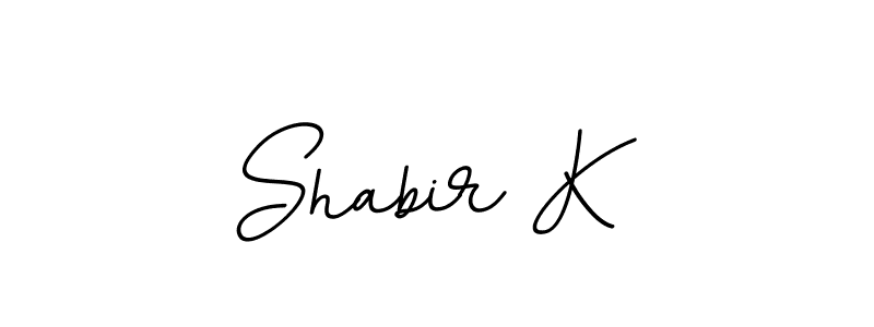 Also we have Shabir K name is the best signature style. Create professional handwritten signature collection using BallpointsItalic-DORy9 autograph style. Shabir K signature style 11 images and pictures png