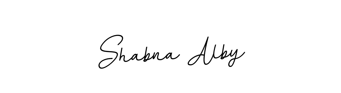 Similarly BallpointsItalic-DORy9 is the best handwritten signature design. Signature creator online .You can use it as an online autograph creator for name Shabna Alby. Shabna Alby signature style 11 images and pictures png