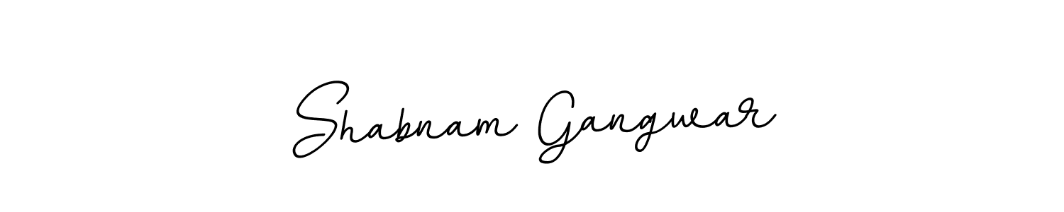 BallpointsItalic-DORy9 is a professional signature style that is perfect for those who want to add a touch of class to their signature. It is also a great choice for those who want to make their signature more unique. Get Shabnam Gangwar name to fancy signature for free. Shabnam Gangwar signature style 11 images and pictures png
