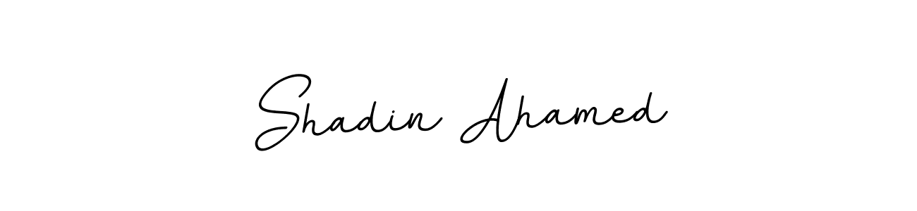 Also we have Shadin Ahamed name is the best signature style. Create professional handwritten signature collection using BallpointsItalic-DORy9 autograph style. Shadin Ahamed signature style 11 images and pictures png