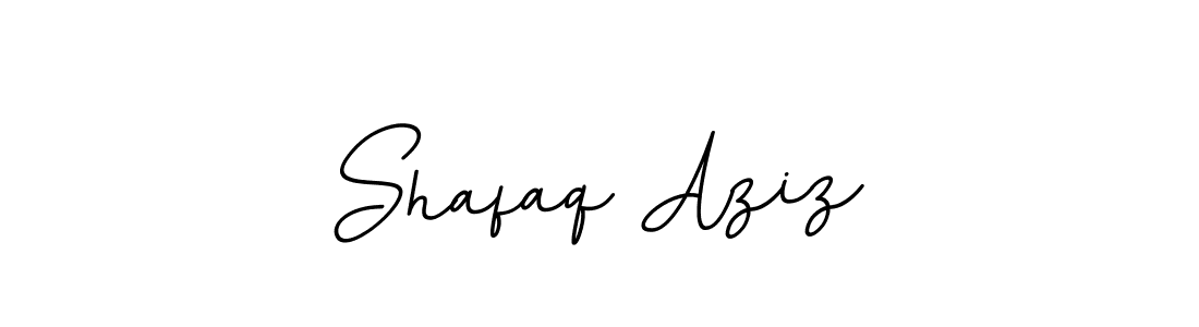 Make a beautiful signature design for name Shafaq Aziz. With this signature (BallpointsItalic-DORy9) style, you can create a handwritten signature for free. Shafaq Aziz signature style 11 images and pictures png