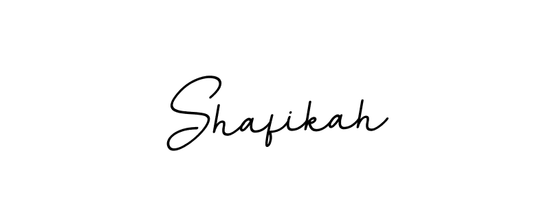 The best way (BallpointsItalic-DORy9) to make a short signature is to pick only two or three words in your name. The name Shafikah include a total of six letters. For converting this name. Shafikah signature style 11 images and pictures png
