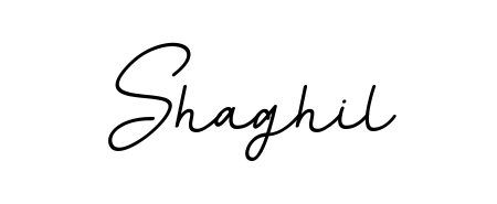 Create your official email sign-off with Shaghil name in BallpointsItalic-DORy9 style. Crisp, clean, and perfectly legible across all screens. Shaghil signature style 11 images and pictures png