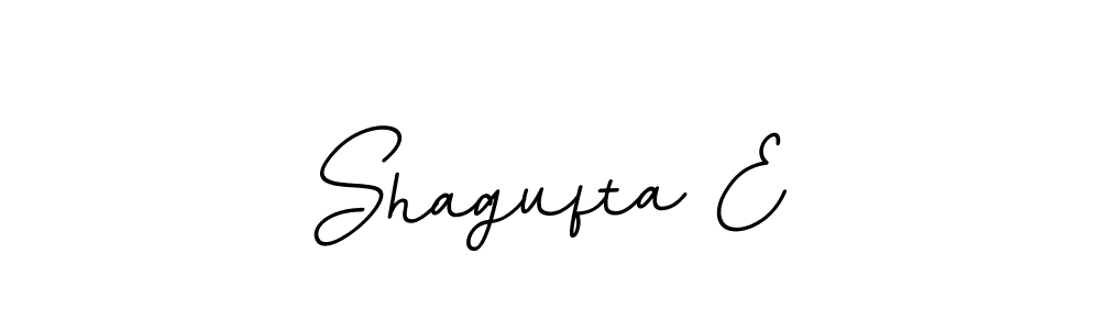 Shagufta E stylish signature style. Best Handwritten Sign (BallpointsItalic-DORy9) for my name. Handwritten Signature Collection Ideas for my name Shagufta E. Shagufta E signature style 11 images and pictures png