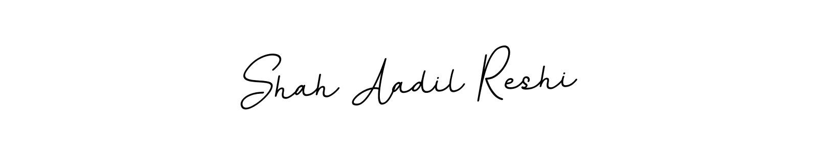 This is the best signature style for the Shah Aadil Reshi name. Also you like these signature font (BallpointsItalic-DORy9). Mix name signature. Shah Aadil Reshi signature style 11 images and pictures png