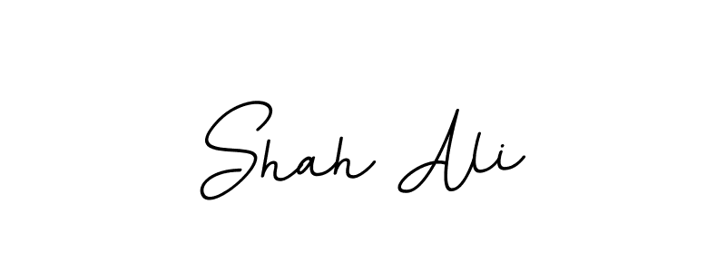 You should practise on your own different ways (BallpointsItalic-DORy9) to write your name (Shah Ali) in signature. don't let someone else do it for you. Shah Ali signature style 11 images and pictures png
