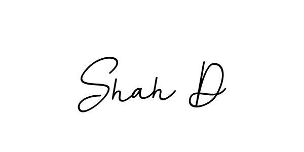 You should practise on your own different ways (BallpointsItalic-DORy9) to write your name (Shah D) in signature. don't let someone else do it for you. Shah D signature style 11 images and pictures png