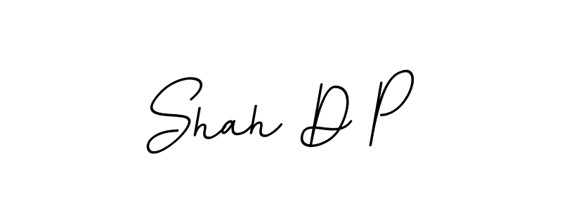 This is the best signature style for the Shah D P name. Also you like these signature font (BallpointsItalic-DORy9). Mix name signature. Shah D P signature style 11 images and pictures png