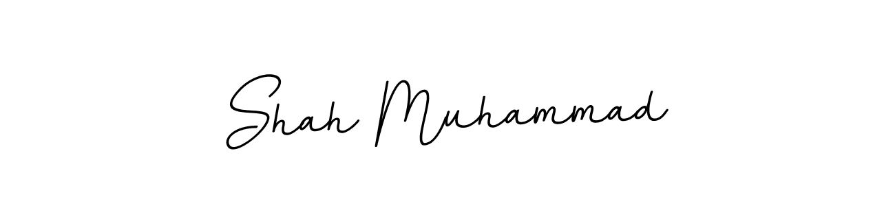 Design your own signature with our free online signature maker. With this signature software, you can create a handwritten (BallpointsItalic-DORy9) signature for name Shah Muhammad. Shah Muhammad signature style 11 images and pictures png