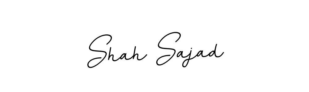 It looks lik you need a new signature style for name Shah Sajad. Design unique handwritten (BallpointsItalic-DORy9) signature with our free signature maker in just a few clicks. Shah Sajad signature style 11 images and pictures png