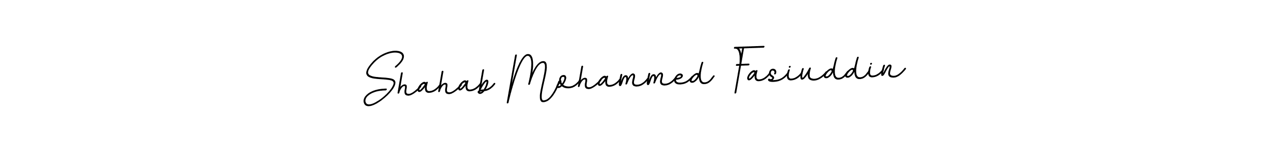 Also we have Shahab Mohammed Fasiuddin name is the best signature style. Create professional handwritten signature collection using BallpointsItalic-DORy9 autograph style. Shahab Mohammed Fasiuddin signature style 11 images and pictures png