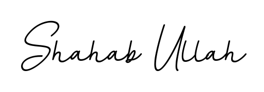 Discover how Shahab Ullah looks in an executive cursive font (BallpointsItalic-DORy9). Perfect for legal documents, invoices, and certificates. Shahab Ullah signature style 11 images and pictures png