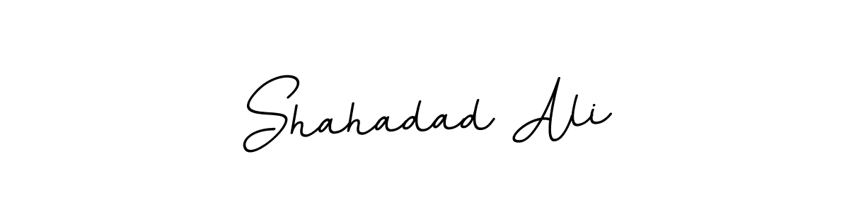 The best way (BallpointsItalic-DORy9) to make a short signature is to pick only two or three words in your name. The name Shahadad Ali include a total of six letters. For converting this name. Shahadad Ali signature style 11 images and pictures png