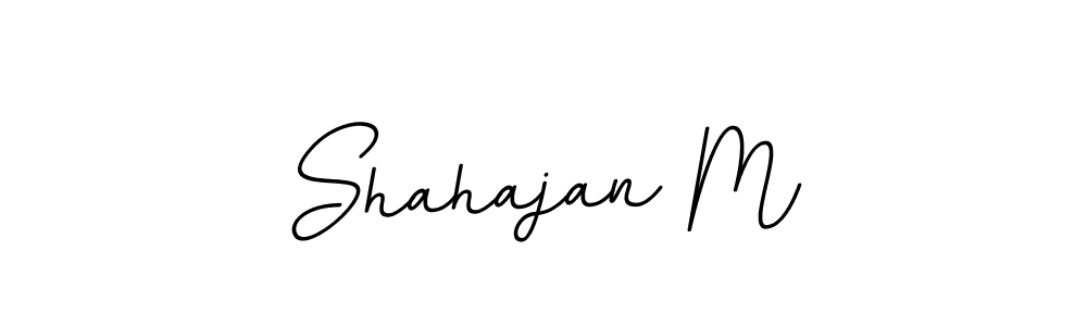 Here are the top 10 professional signature styles for the name Shahajan M. These are the best autograph styles you can use for your name. Shahajan M signature style 11 images and pictures png