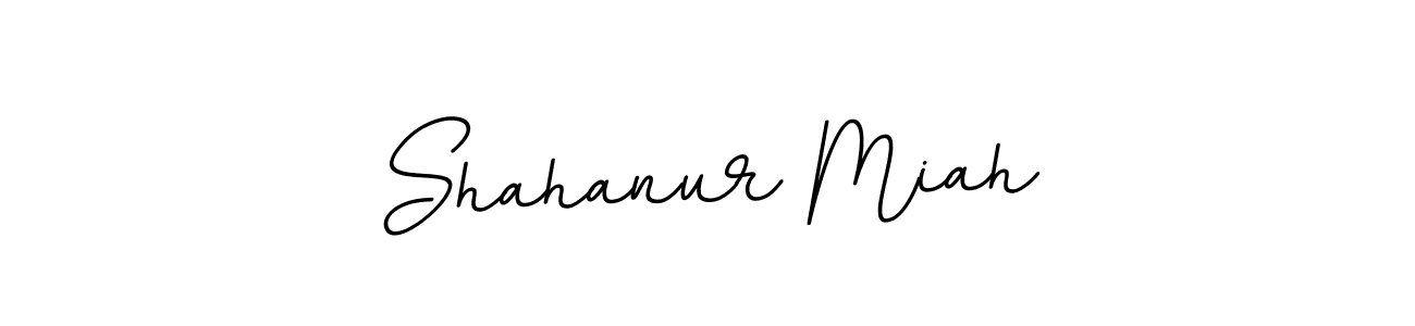 How to make Shahanur Miah name signature. Use BallpointsItalic-DORy9 style for creating short signs online. This is the latest handwritten sign. Shahanur Miah signature style 11 images and pictures png