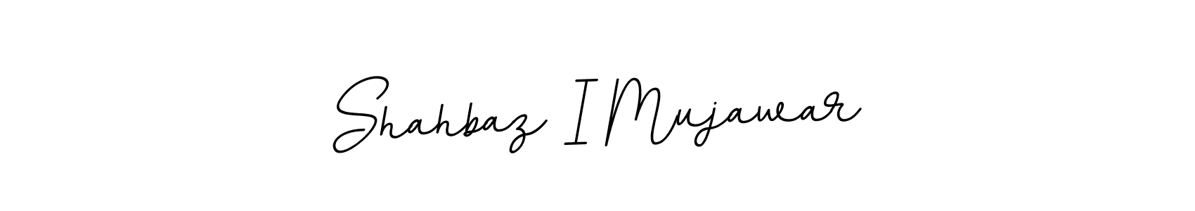 The best way (BallpointsItalic-DORy9) to make a short signature is to pick only two or three words in your name. The name Shahbaz I Mujawar include a total of six letters. For converting this name. Shahbaz I Mujawar signature style 11 images and pictures png