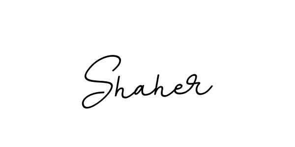 The best way (BallpointsItalic-DORy9) to make a short signature is to pick only two or three words in your name. The name Shaher include a total of six letters. For converting this name. Shaher signature style 11 images and pictures png