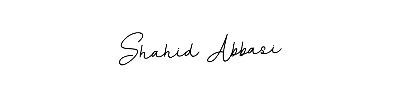 Design your own signature with our free online signature maker. With this signature software, you can create a handwritten (BallpointsItalic-DORy9) signature for name Shahid Abbasi. Shahid Abbasi signature style 11 images and pictures png