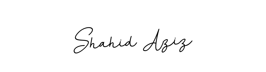 This is the best signature style for the Shahid Aziz name. Also you like these signature font (BallpointsItalic-DORy9). Mix name signature. Shahid Aziz signature style 11 images and pictures png