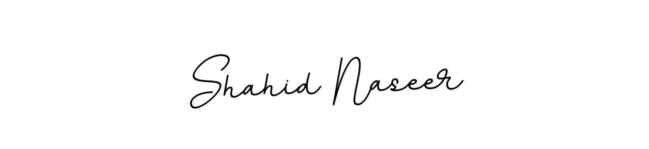 Create a beautiful signature design for name Shahid Naseer. With this signature (BallpointsItalic-DORy9) fonts, you can make a handwritten signature for free. Shahid Naseer signature style 11 images and pictures png