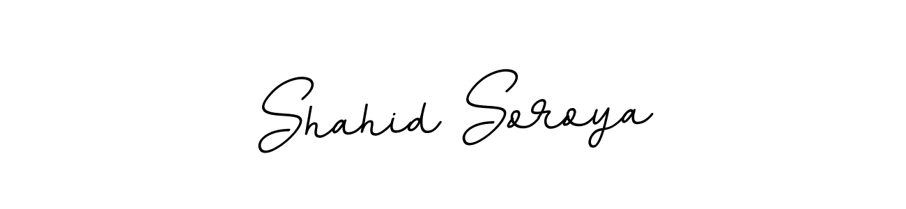 Make a beautiful signature design for name Shahid Soroya. With this signature (BallpointsItalic-DORy9) style, you can create a handwritten signature for free. Shahid Soroya signature style 11 images and pictures png