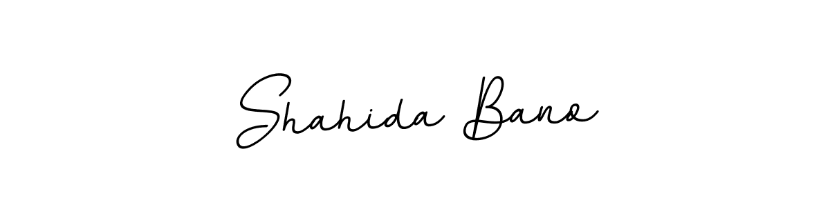 You should practise on your own different ways (BallpointsItalic-DORy9) to write your name (Shahida Bano) in signature. don't let someone else do it for you. Shahida Bano signature style 11 images and pictures png