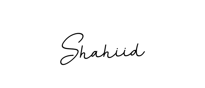 Make a beautiful signature design for name Shahiid. Use this online signature maker to create a handwritten signature for free. Shahiid signature style 11 images and pictures png