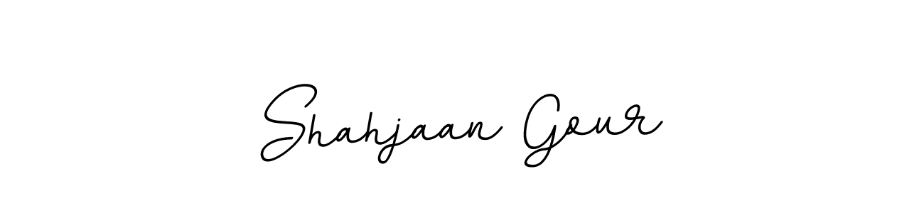 You can use this online signature creator to create a handwritten signature for the name Shahjaan Gour. This is the best online autograph maker. Shahjaan Gour signature style 11 images and pictures png