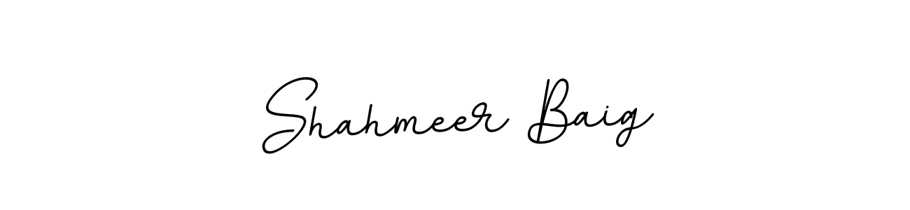The best way (BallpointsItalic-DORy9) to make a short signature is to pick only two or three words in your name. The name Shahmeer Baig include a total of six letters. For converting this name. Shahmeer Baig signature style 11 images and pictures png
