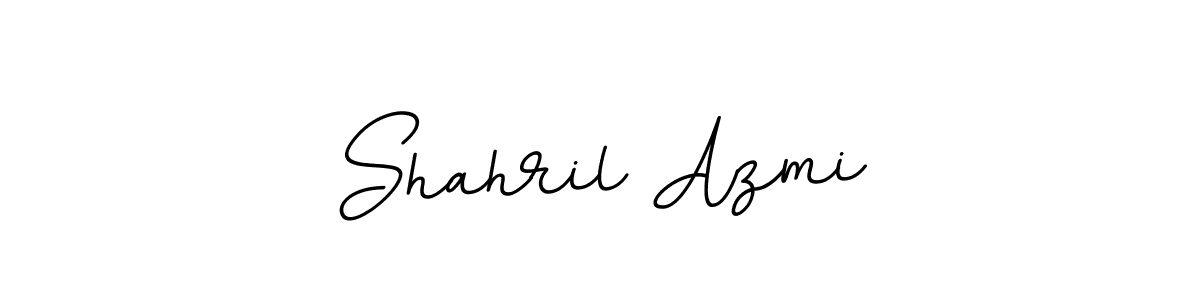 Design your own signature with our free online signature maker. With this signature software, you can create a handwritten (BallpointsItalic-DORy9) signature for name Shahril Azmi. Shahril Azmi signature style 11 images and pictures png