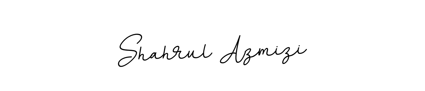 Design your own signature with our free online signature maker. With this signature software, you can create a handwritten (BallpointsItalic-DORy9) signature for name Shahrul Azmizi. Shahrul Azmizi signature style 11 images and pictures png