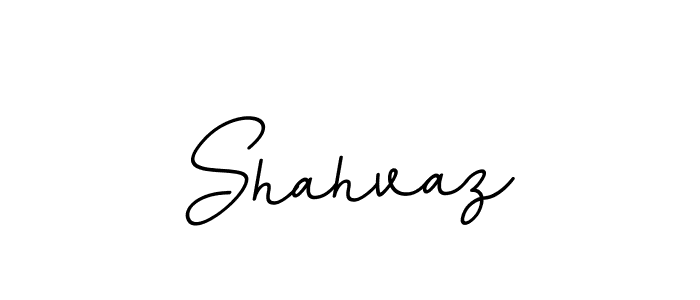 Use a signature maker to create a handwritten signature online. With this signature software, you can design (BallpointsItalic-DORy9) your own signature for name Shahvaz. Shahvaz signature style 11 images and pictures png